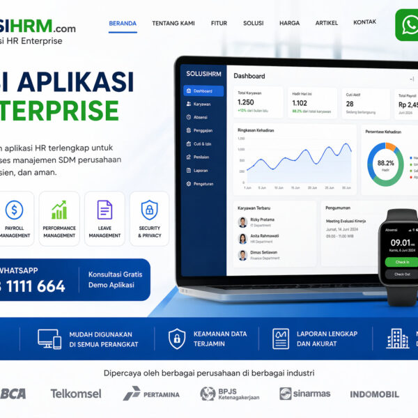 Harga Software HRIS Terbaik di Indonesia 2026 | Harga Aplikasi Absensi Online Karyawan Terbaru | Paket HRIS Payroll Cloud untuk Perusahaan | Biaya Sistem HRIS dan Payroll per Karyawan | Paket Software HRIS + Payroll + Absensi Terintegrasi | Biaya Implementasi HRIS untuk Perusahaan di Indonesia | Harga Aplikasi Payroll Otomatis PPh 21 Terbaru | Paket Lengkap HRIS Cloud untuk Perusahaan Multi Cabang