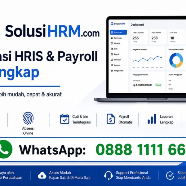 Software HRIS untuk UMKM Indonesia|Aplikasi Payroll dengan Fitur BPJS dan PPh 21|Sistem HRIS Terintegrasi Mesin Fingerprint|Software Manajemen Kinerja Karyawan (KPI)|Aplikasi Rekrutmen Karyawan Online|Software HRIS Indonesia|Aplikasi Payroll Online|Sistem Penggajian Karyawan|Aplikasi Absensi Mobile / Absensi Selfie|Software HRD Terbaik|Aplikasi Slip Gaji Online|Manajemen SDM Berbasis Cloud